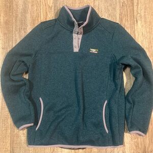 LL Bean Men's Teal Sweater